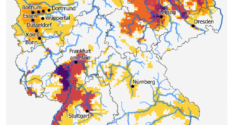 Wiesbaden und Rheinschiene ein künftiger klimatischer „Hotspot“ in Deutschland?