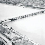 Rheinbrücke Mainz 1945 Rheinbrücke Mainz 1945, Bundesanstalt für Wasserbau Karlsruhe