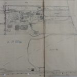 Lageplanskizze der Freilandanlage mit Schuttplatz Lageplanskizze der Freilandanlage mit Schuttplatz, Cyperus Archiv